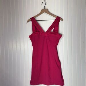 Ted Baker London Pink Strappy Bodycon Mini Dress Size 3 (US 8) Y2K Glam Party